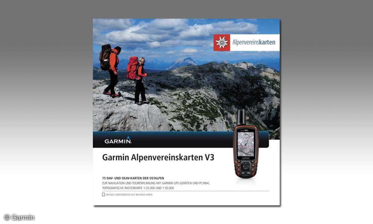 Garmin Alpenvereinskarten V3 - TEst