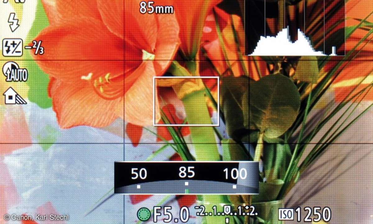 Canon G7 X Menü