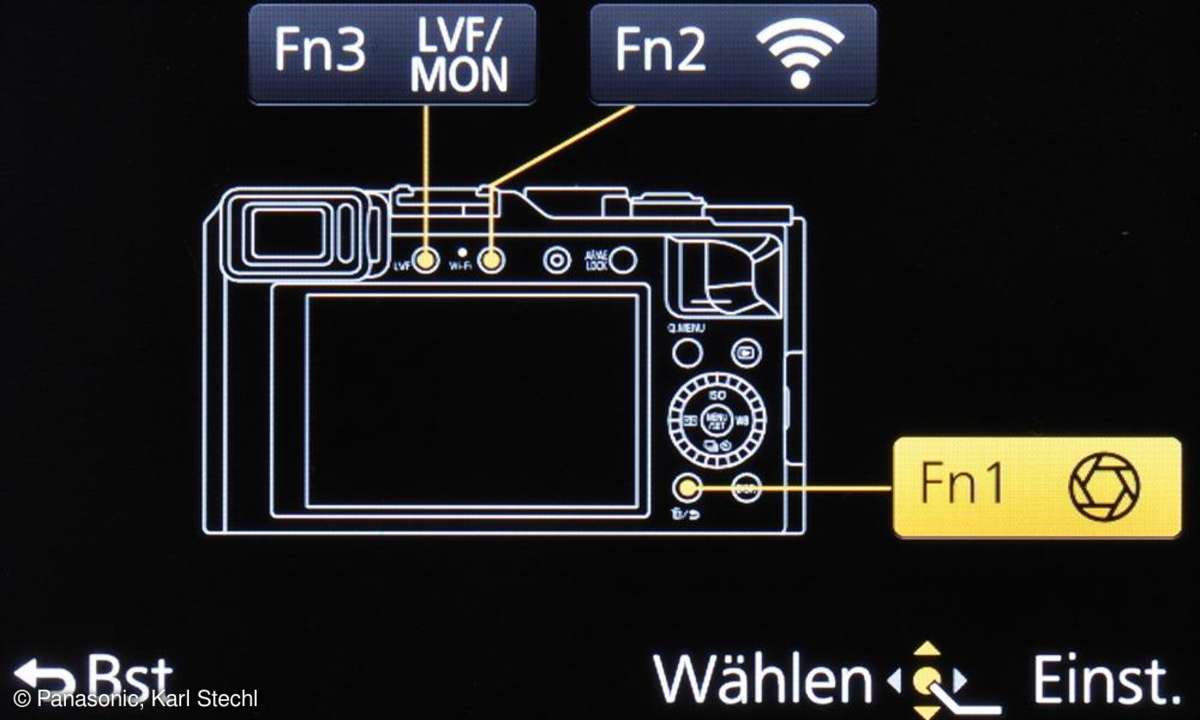 Panasonic LX100 Menü