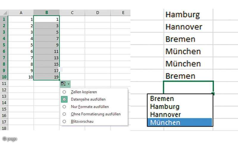 Excel Zelle Automatisch Ausfüllen Wenn Bedingung Erfüllt Excel: Zellen automatisch ausfüllen - 8 praktische Tipps - connect-living