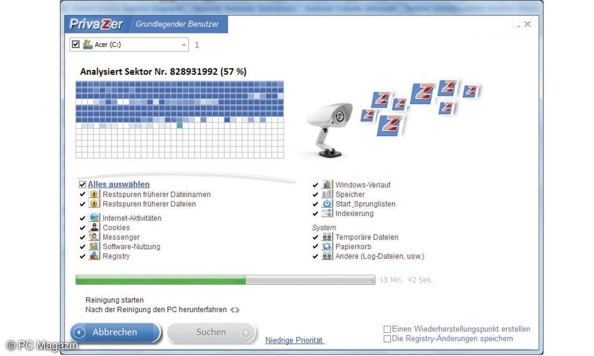 Privazer-Screenshot