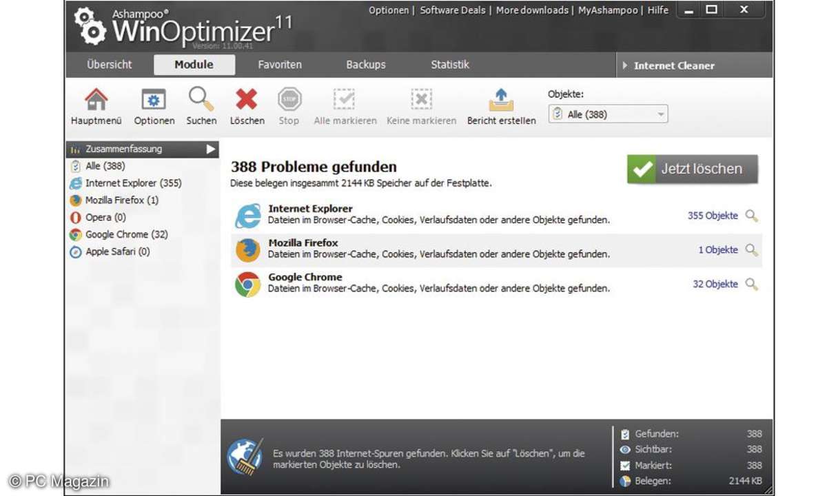 WinOptimizer-Screenshot