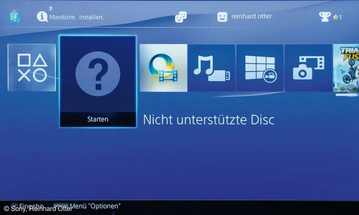 PS4 Menü