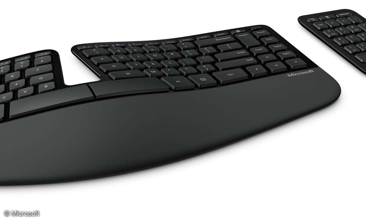 Ergonomische Tastatur & Maus
