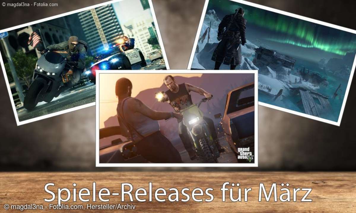 Spiele-Releases im März
