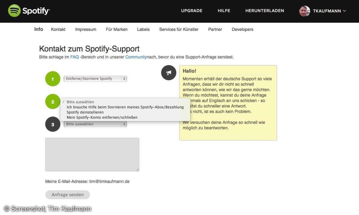 Spotify-Screenshot
