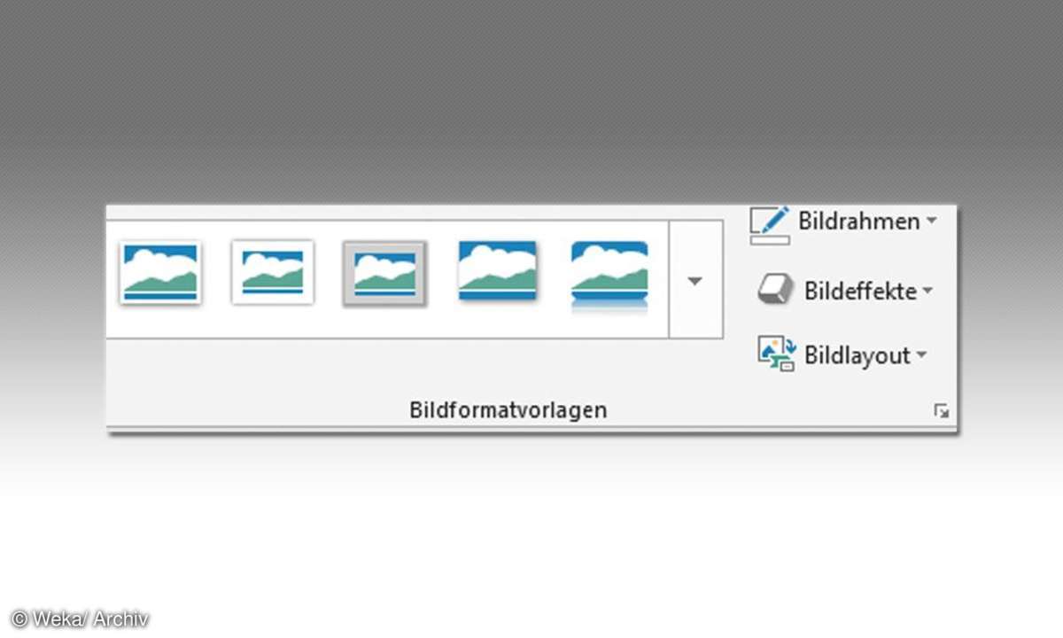Bildrahmen entfernen