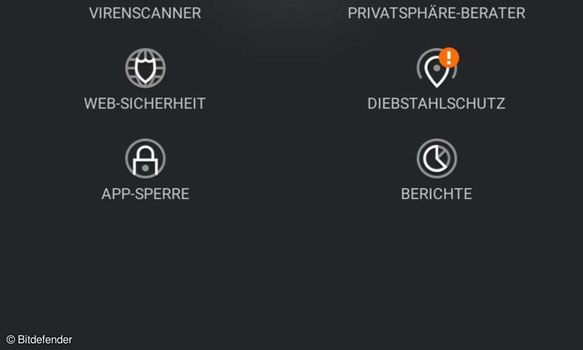 Screenshot: Bitdefender Mobile Security & Antivirus