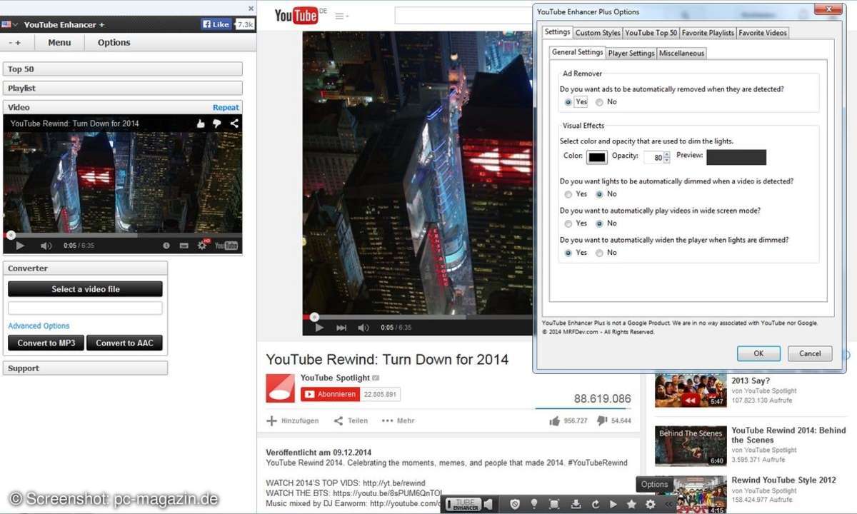YouTube Enhancer Plus