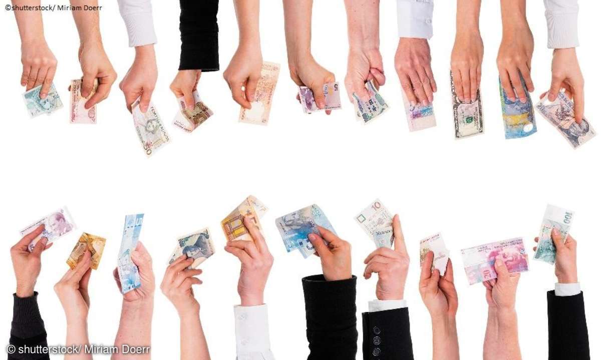 arms with money