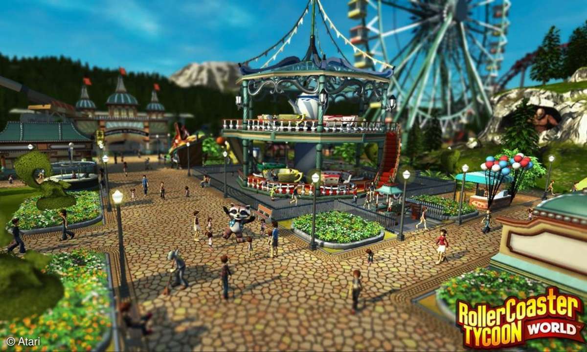 Screenshot: Rollercoaster Tycoon World