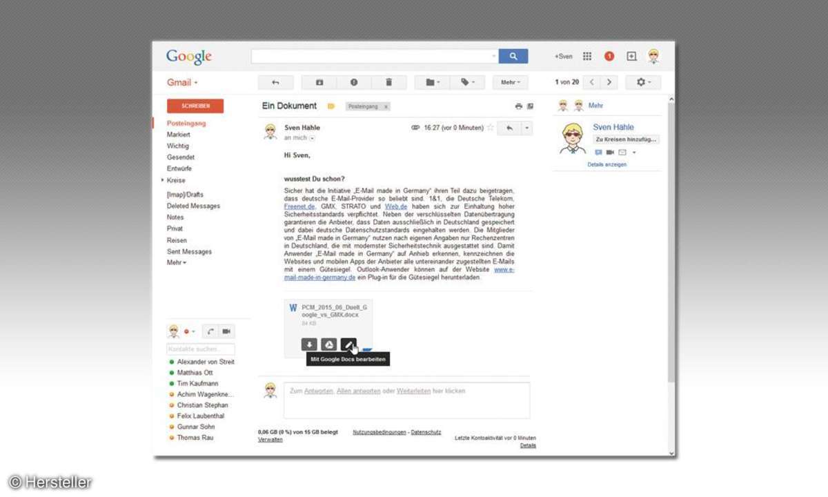 GMail Posteingang