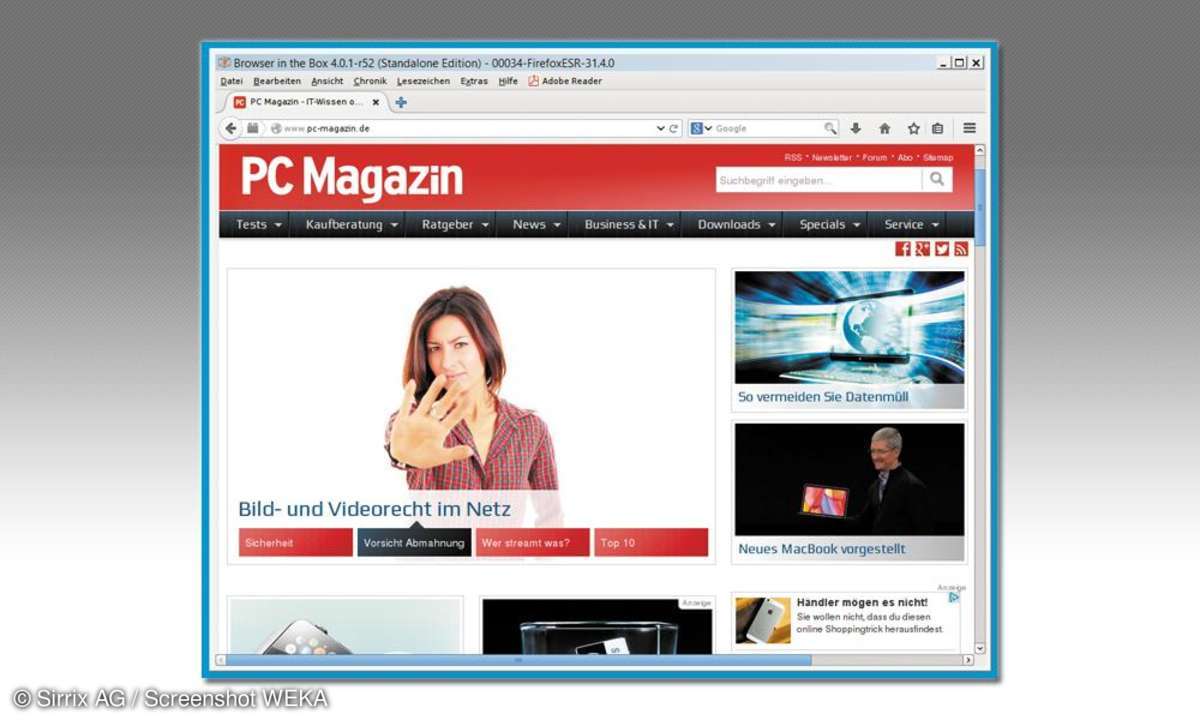Browser-in-the-Box