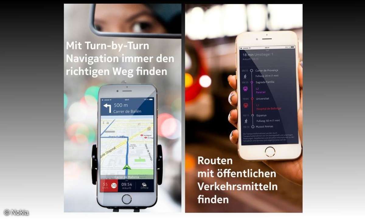 Nokia Here Screenshots
