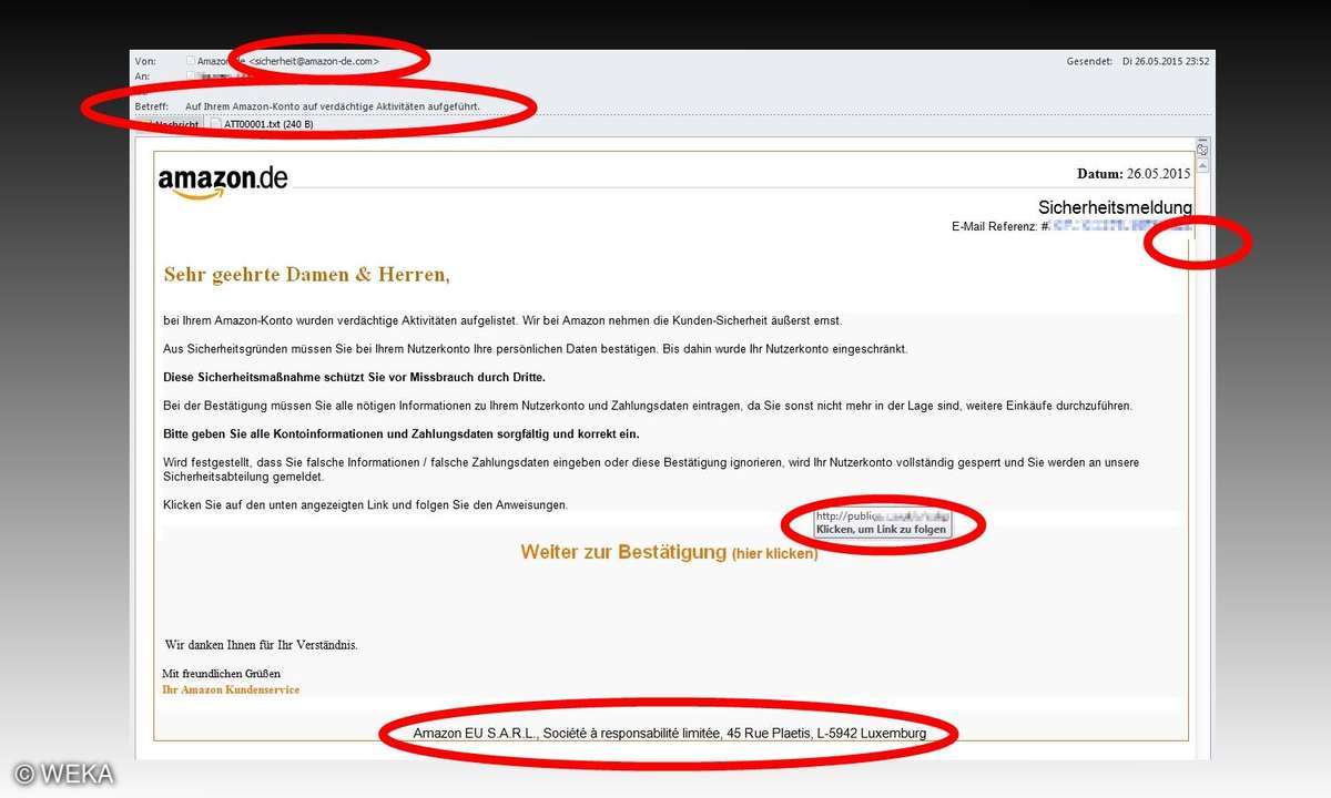 Amazon-Spam-E-Mail
