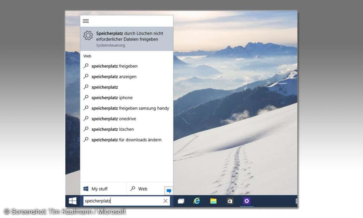 Mehr Platz auf der SSD