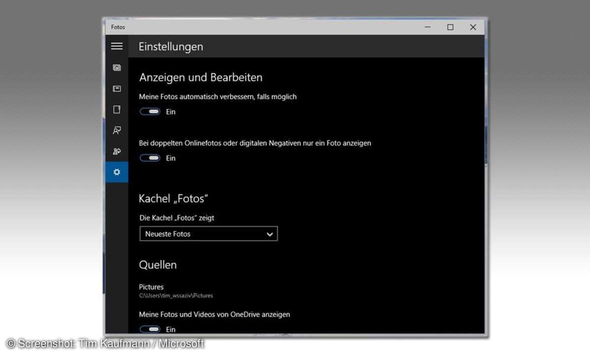 Automatische Bild-Optimierung abschalten