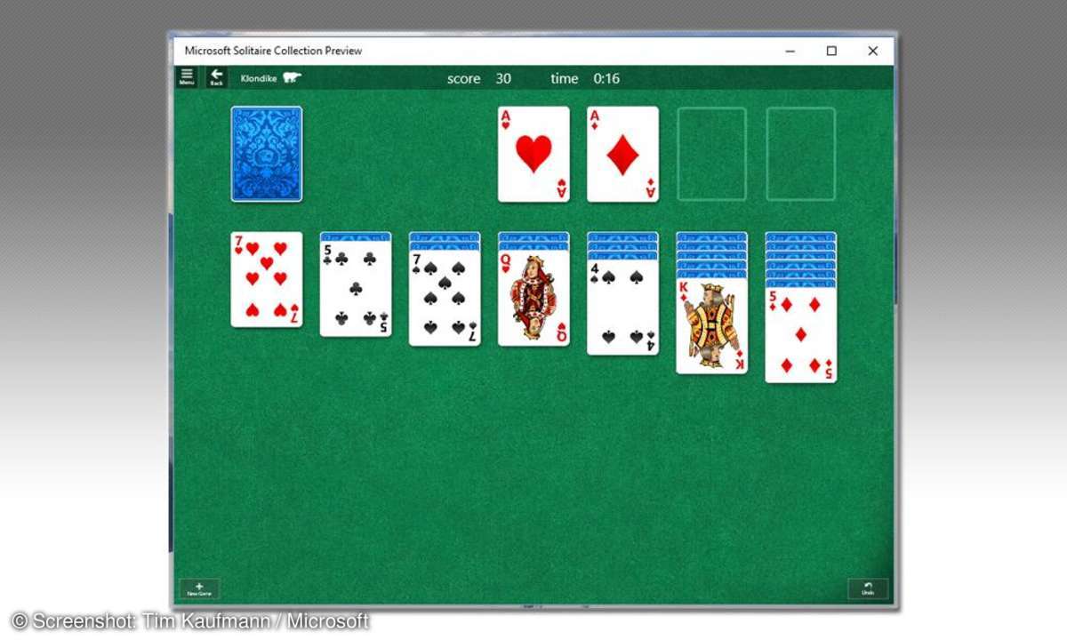 Solitaire finden