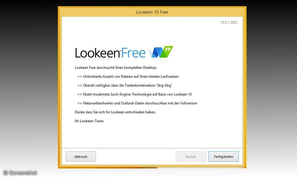 Lookeen-Screenshot
