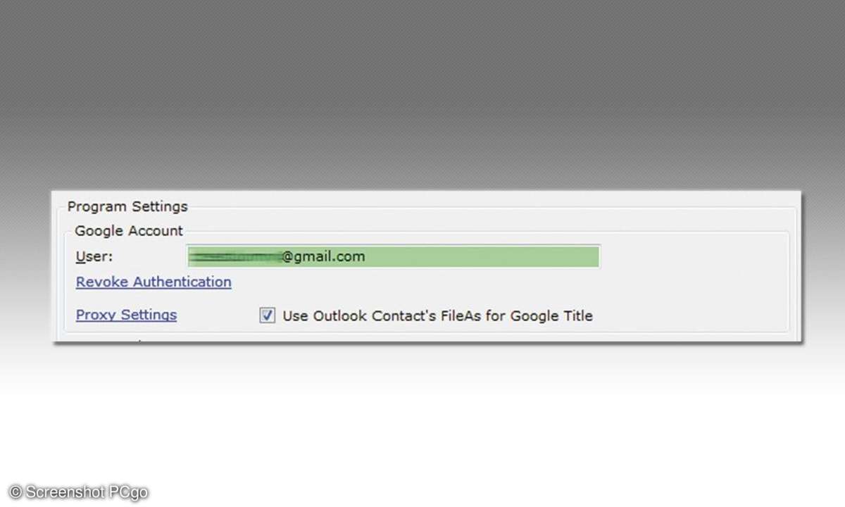 Program Settings