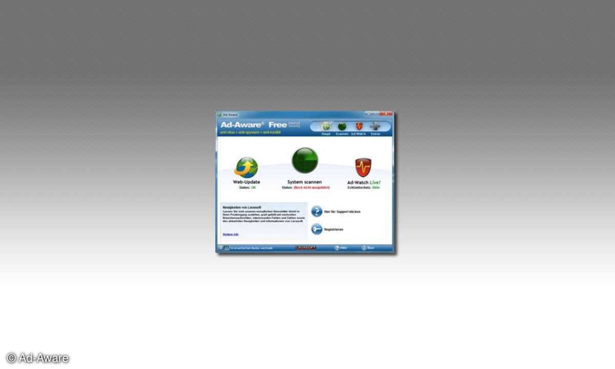 Homepage Ad-Aware