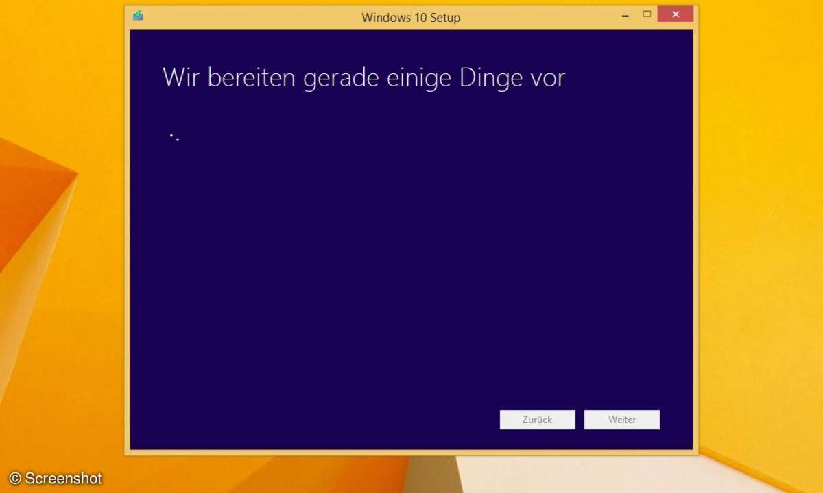 Windows 10: Setip-Screenshots