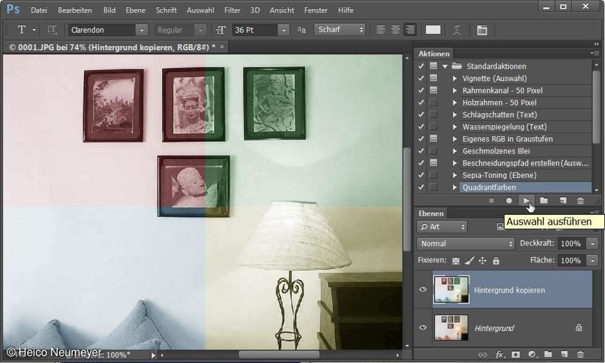 Photoshop: Attraktive Farbfelder