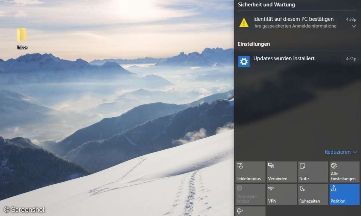 Screenshot aus Windows 10