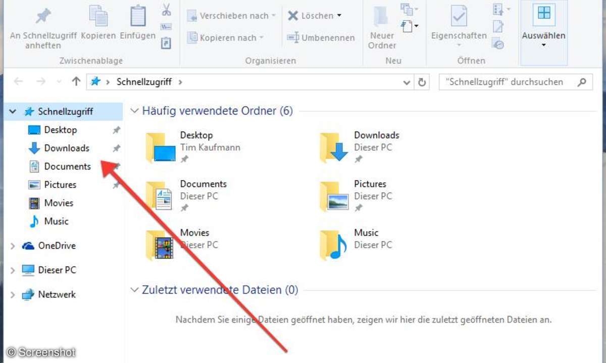 Screenshot aus Windows 10
