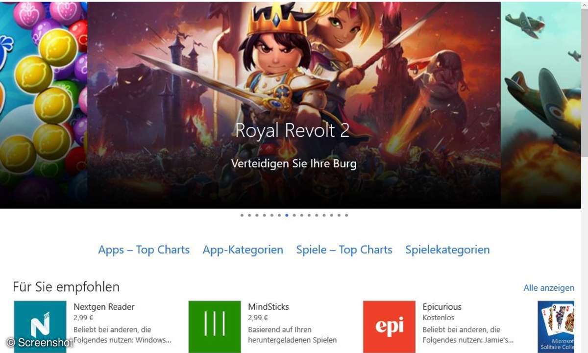 Screenshot aus Windows 10
