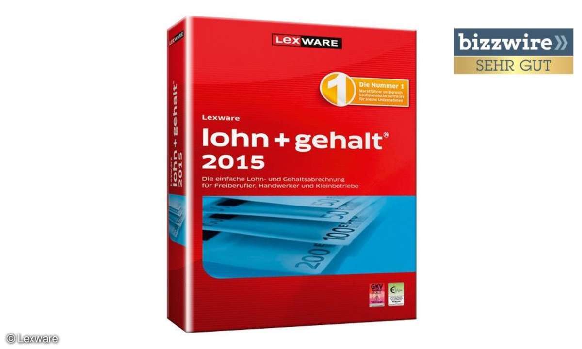 Packshot: Lexware lohn & gehalt 2015