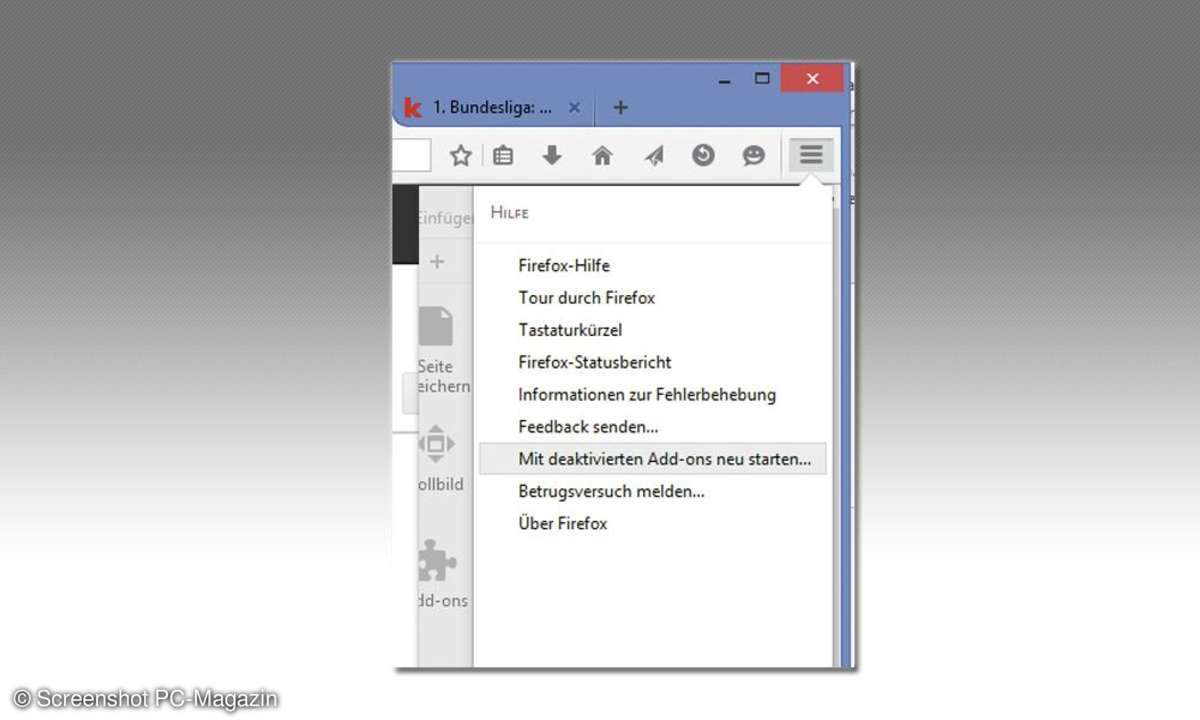 Abgesicherter Modus