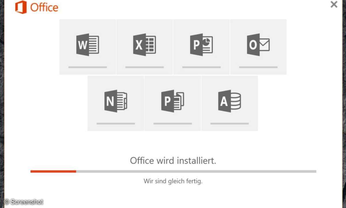 Office 2016: Screenshot