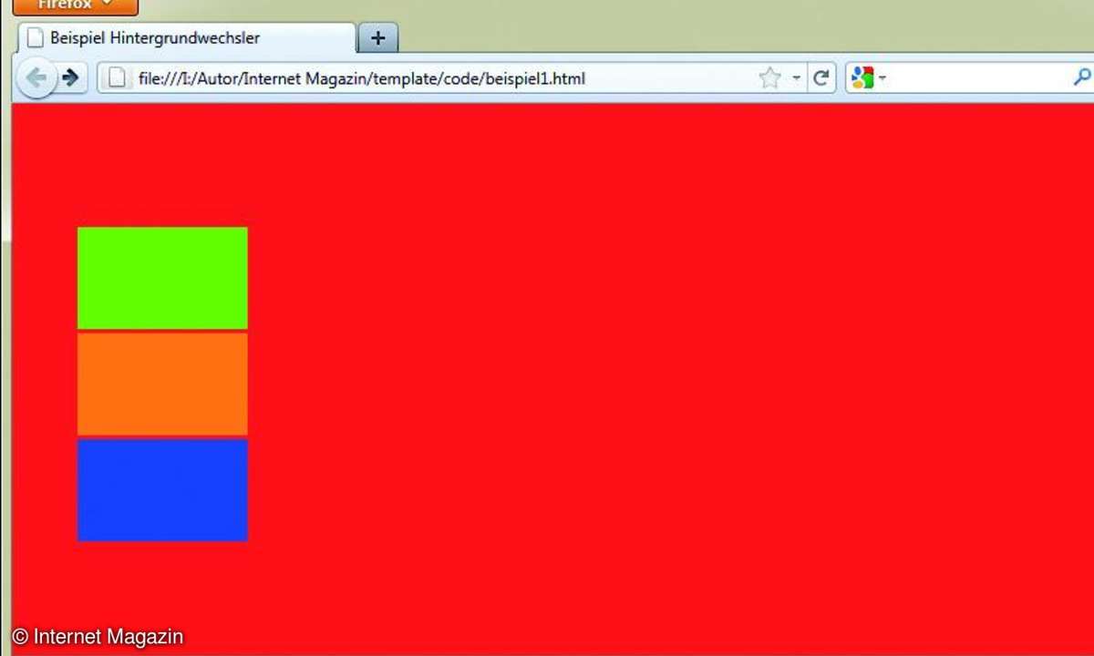 internet, webdesign, jquery, javascript, css, cookie, skriptsteuerung