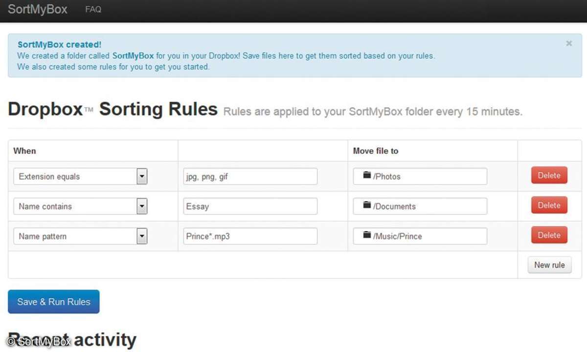 SortMyBox Screenshot
