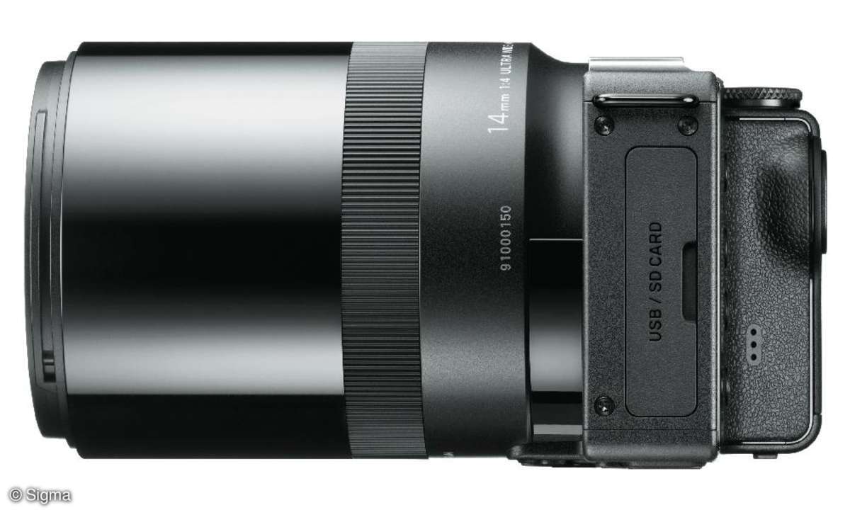 Sigma dp0 USB- und Kartenslot