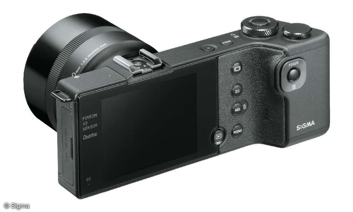 Sigma dp3 Quattro Rückansicht