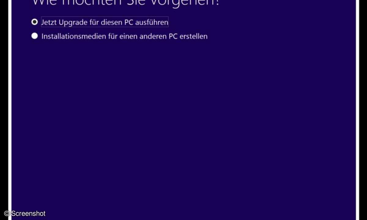Screenshots aus Windows und PC MAgazin Backup Pro