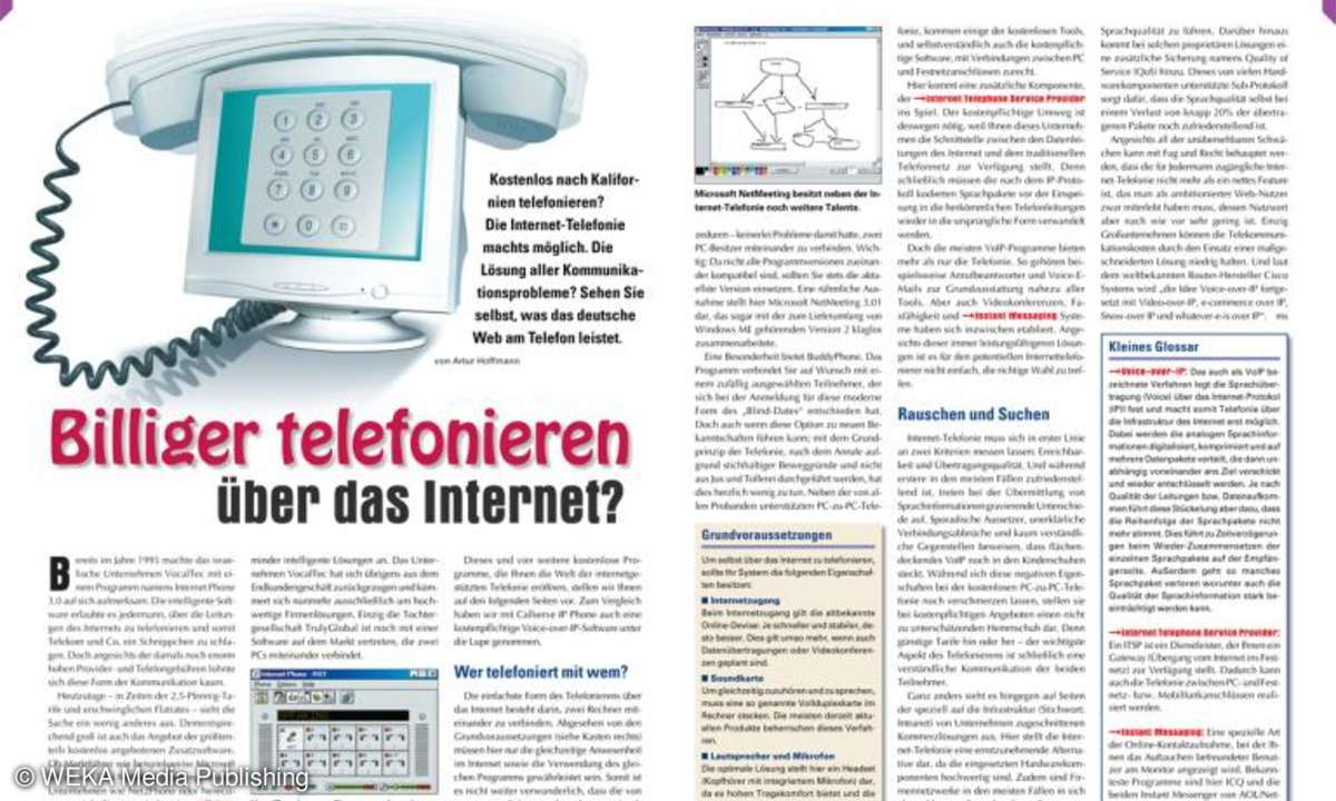 PCgo 05/2001: Internet-Telefonie