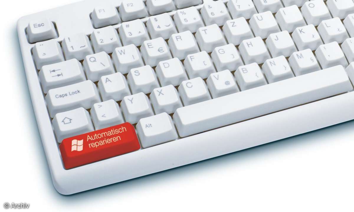 Windows 7 repariert sich selbst