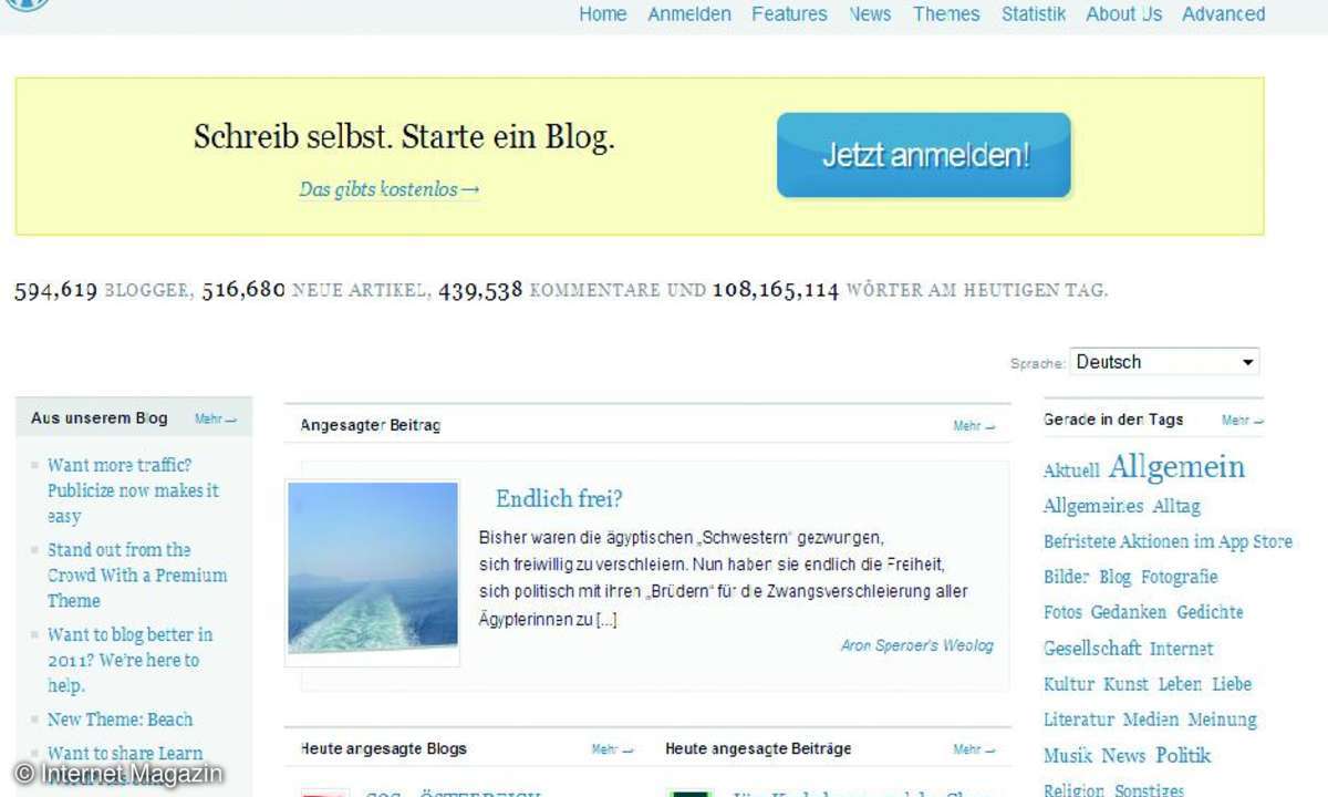 internet, webdesign, blog, provider, instant-weblogs, blogprovider