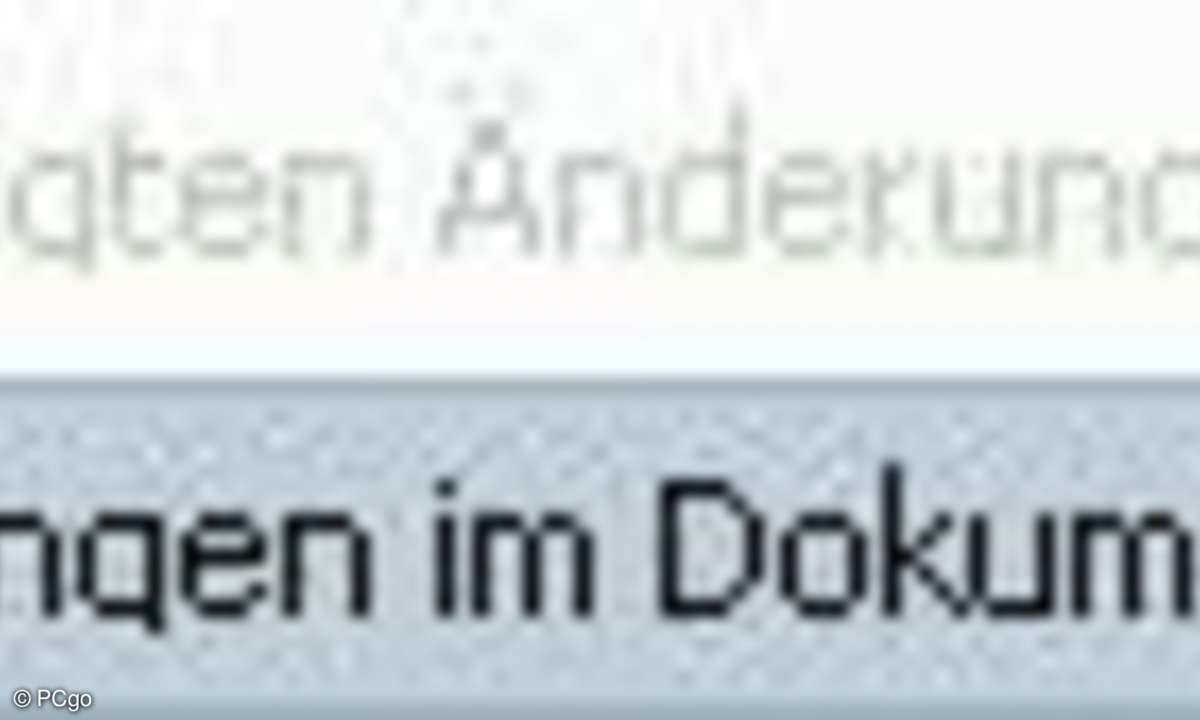 Mit einem Befehl können Sie alle Änderungen und Korrekturen in Ihrem Word-Dokument annehmen.