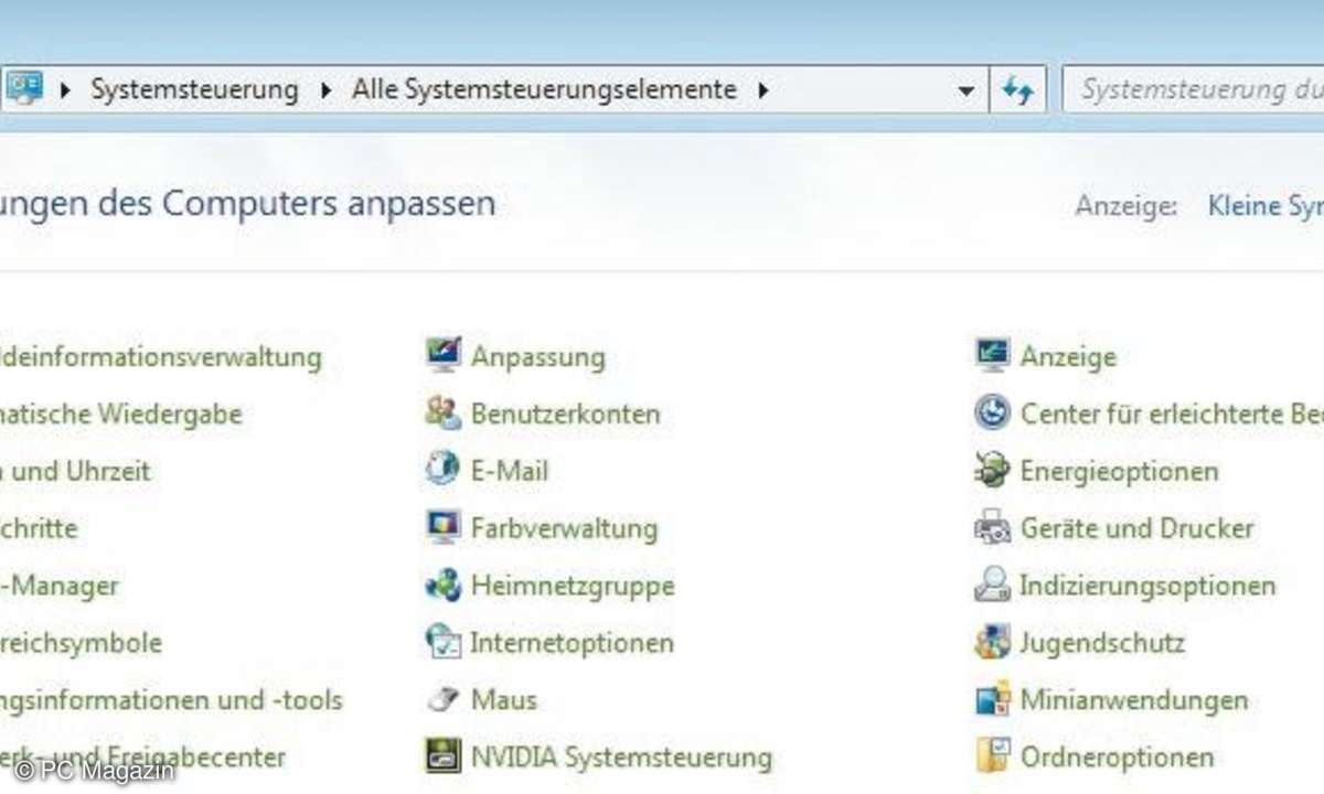 Windows 7 - Leistung steigern