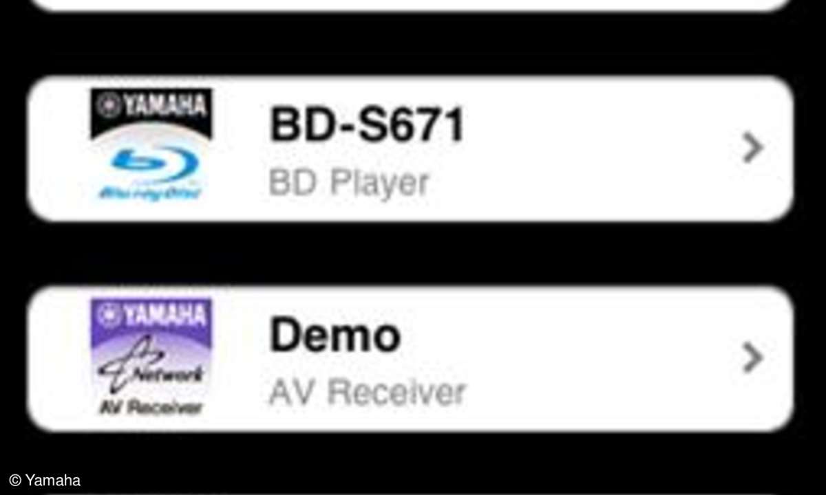 Yamaha AV-Controler App