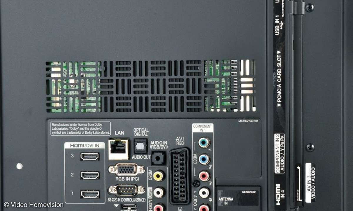 LG mit hinten abstehenden Buchsen