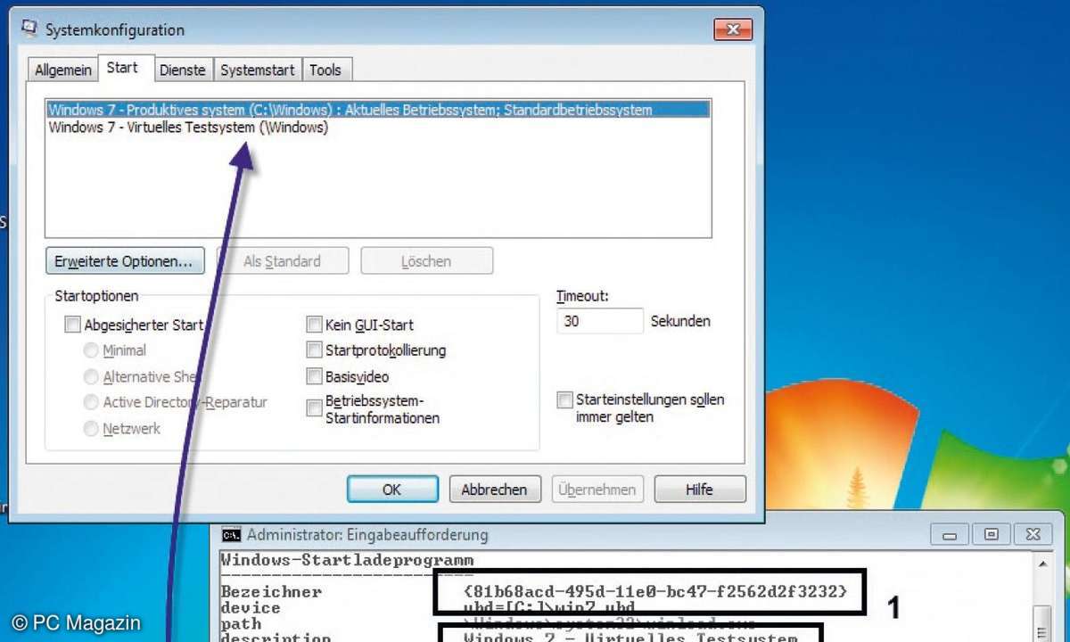 Virtualisierung mit Windows 7
