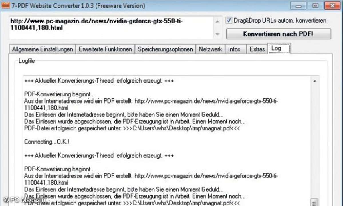 7-PDF Website Converter
