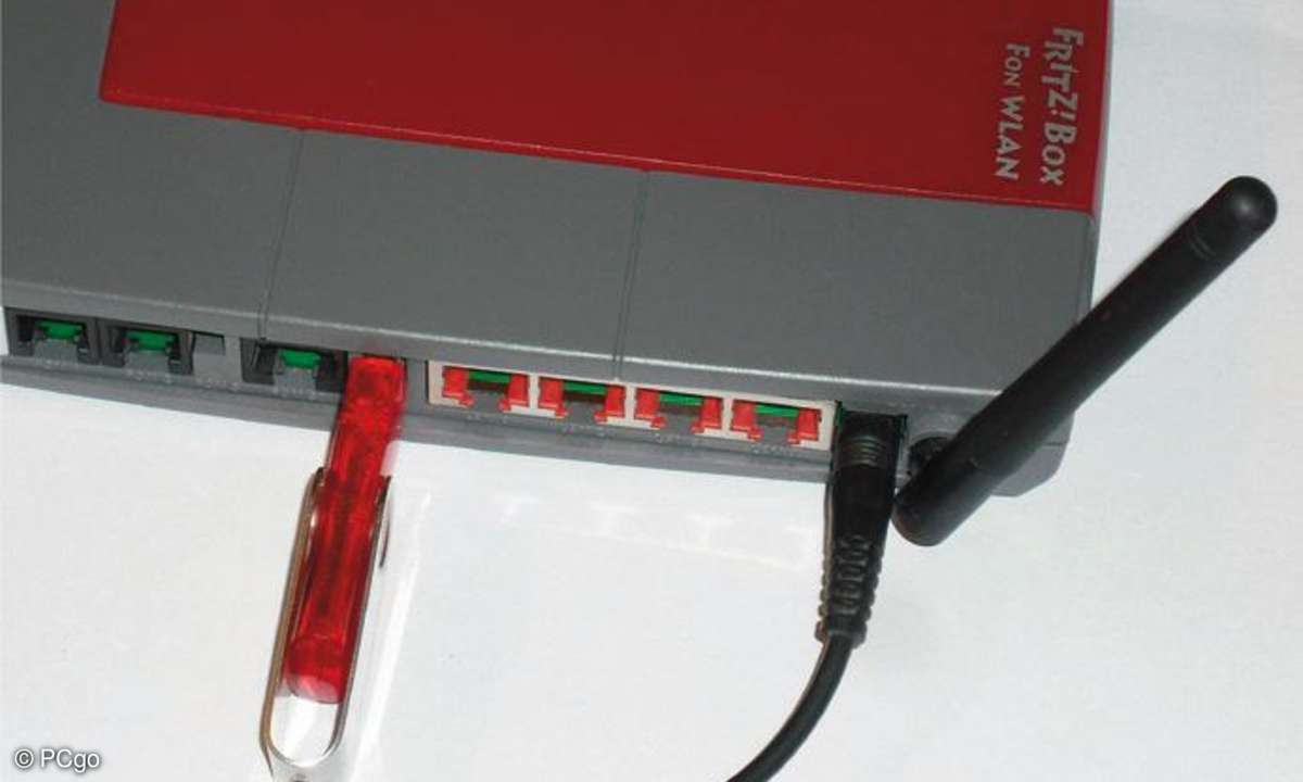 fritzbox, usb