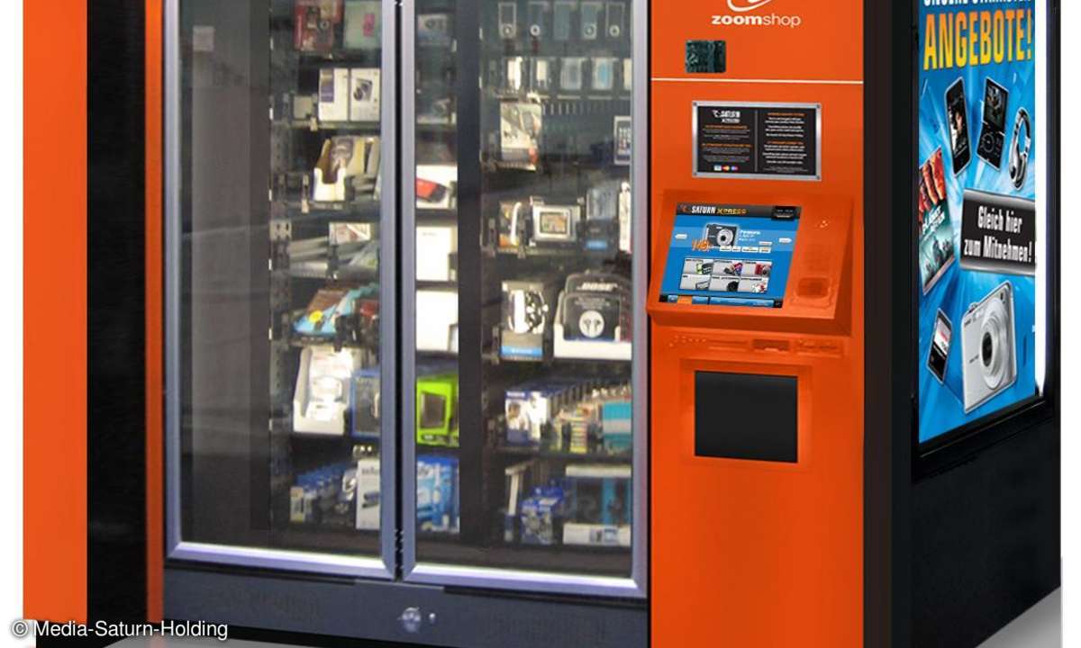Saturn xpress to go Media Markt Automat