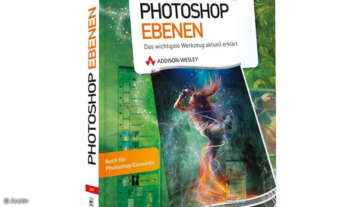 Photoshop Ebenen - Buchabbildung